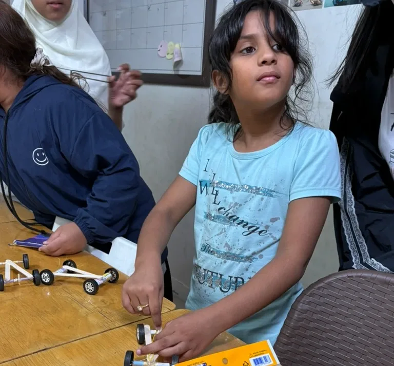 GEMS workshop at Baraka Little Library